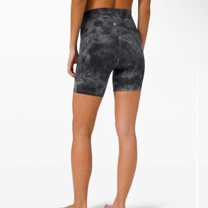 Lululemon Align Short 6” *Diamond Dye Pitch Grey‎ Graphite Grey Size 2